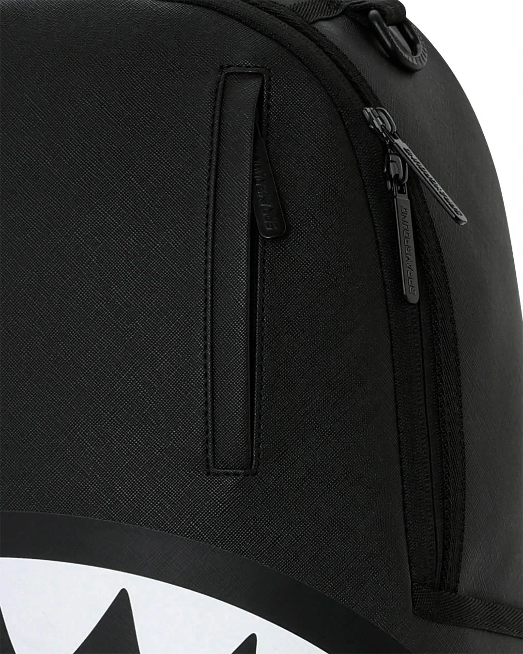 Futurebag™ Shark Central Bubble Shark Backpack Black Top Handle