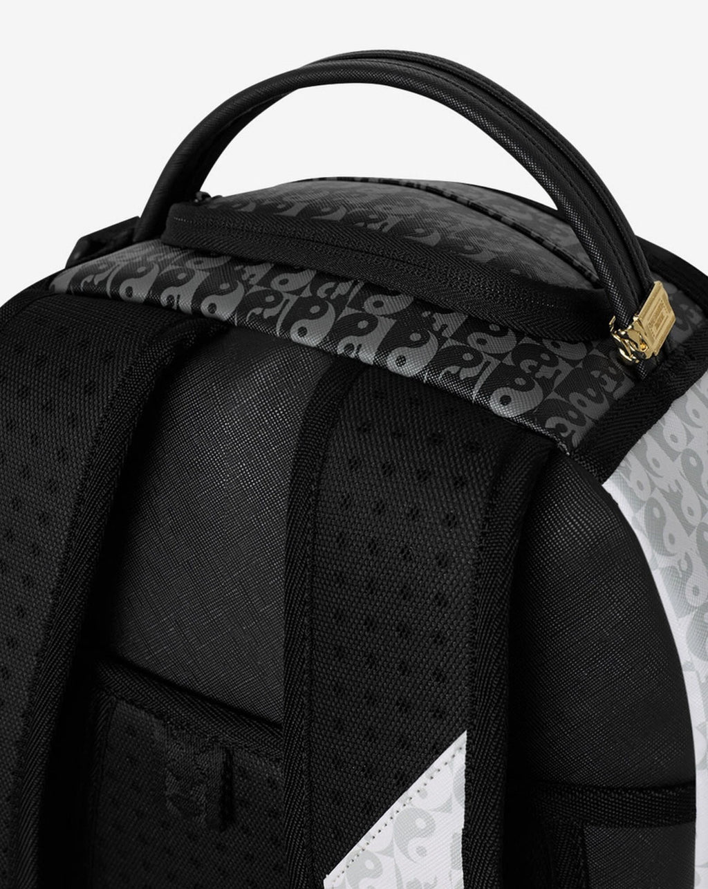 Futurebag™ Ying Yang Backpack Black Graphic Adjustable Strap