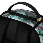 Futurebag™ Money Banks Backpack Multicolor Check Adjustable Strap