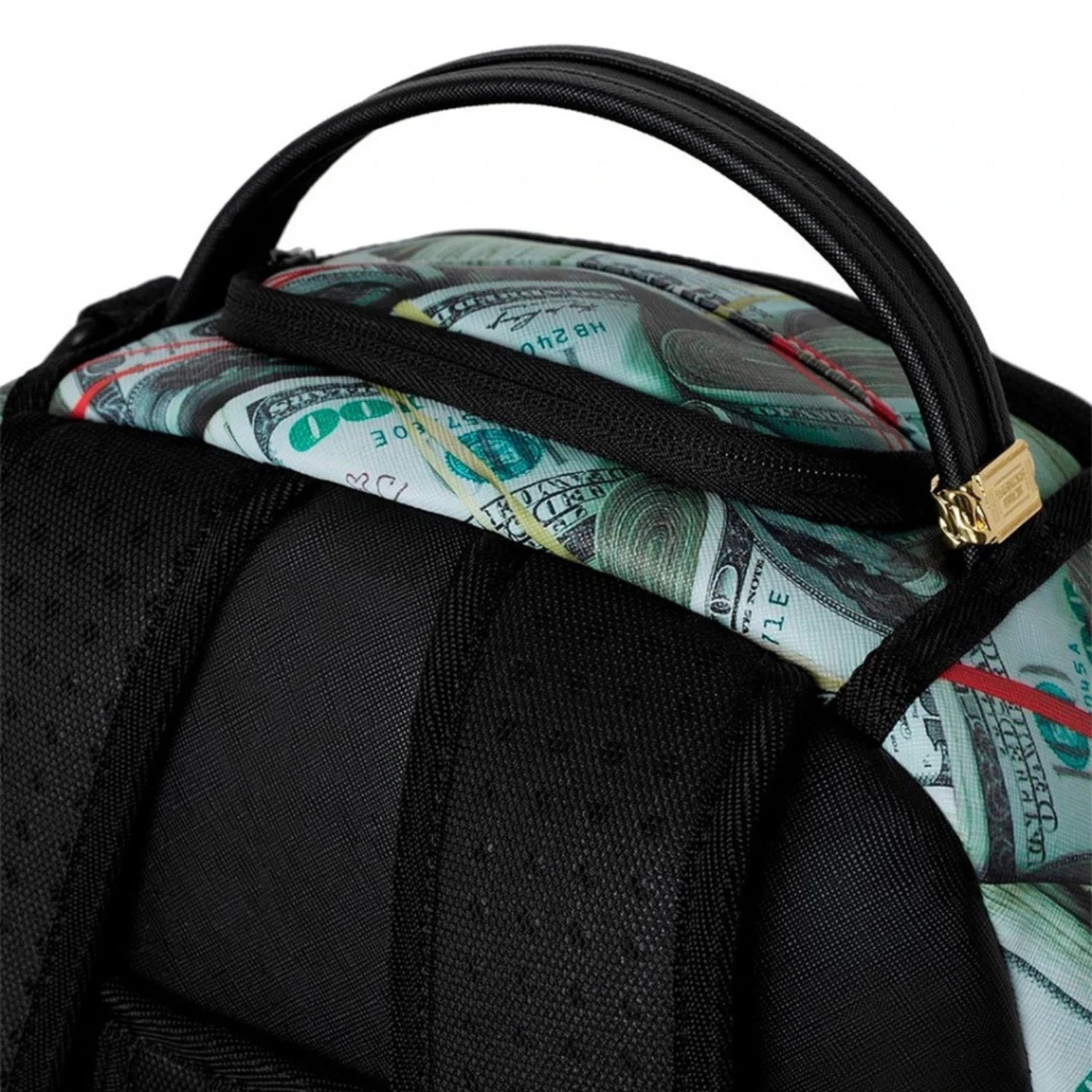 Futurebag™ Money Banks Backpack Multicolor Check Adjustable Strap