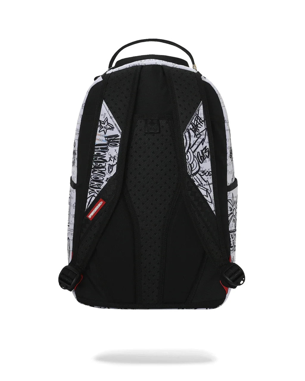 Futurebag™ Class Dismissed Backpack White Graphic Shoulder Strap