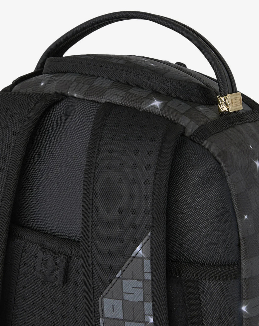 Futurebag™ Monopoly Statue Backpack Black Graphic Shoulder Strap
