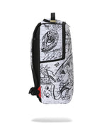 Futurebag™ Class Dismissed Backpack White Graphic Shoulder Strap