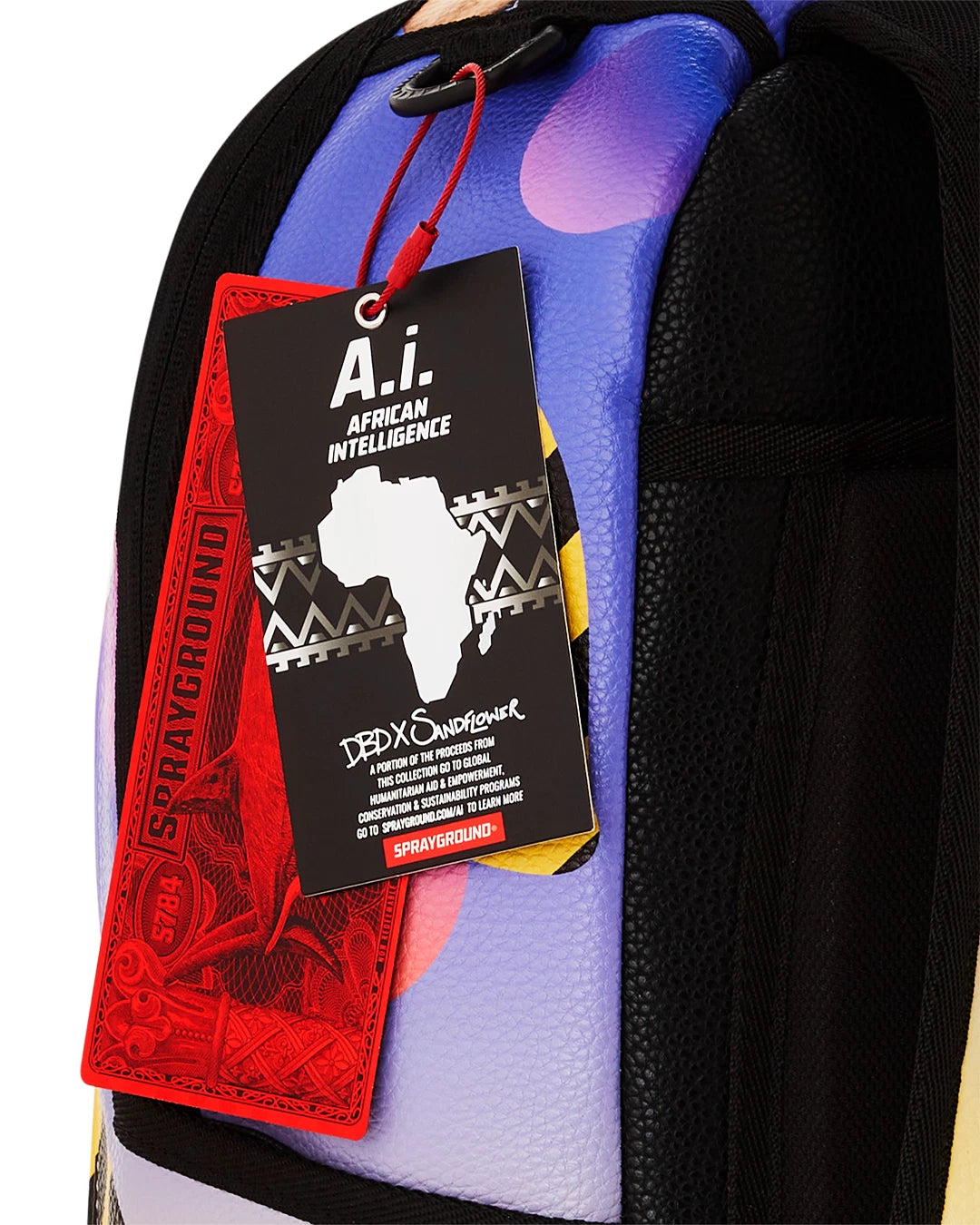 Futurebag™ A.I. Fractal Visions Backpack Multi Limited Edition