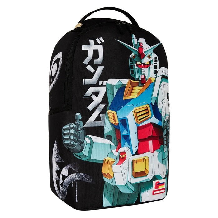 Futurebag™ Gundam Grunge Backpack Multicolor Adjustable Strap