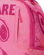 Futurebag™ Snoopy Beware The Dog Backpack Pink Shoulder Strap