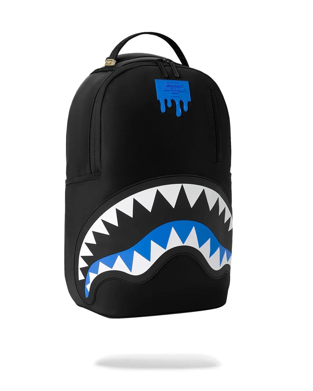 Futurebag™ Shark Central Passport Backpack Black Shoulder Strap