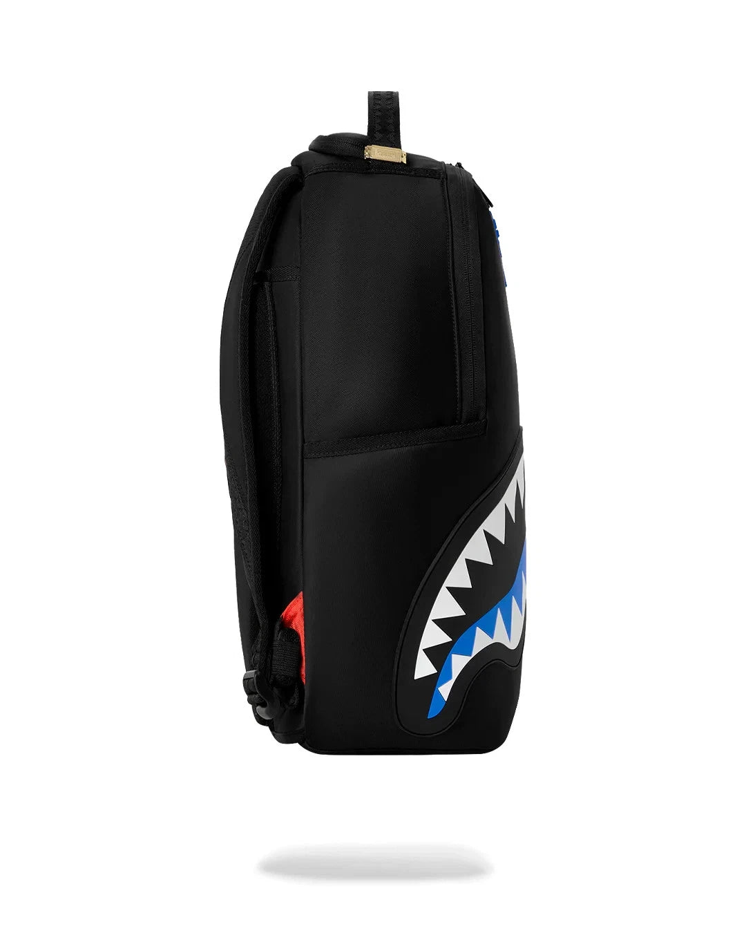 Futurebag™ Shark Central Passport Backpack Black Shoulder Strap